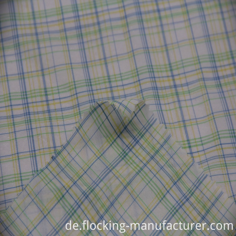 Moisture Wicking 100% Nylon Yarn Dyed Fabric for Men's Blouses